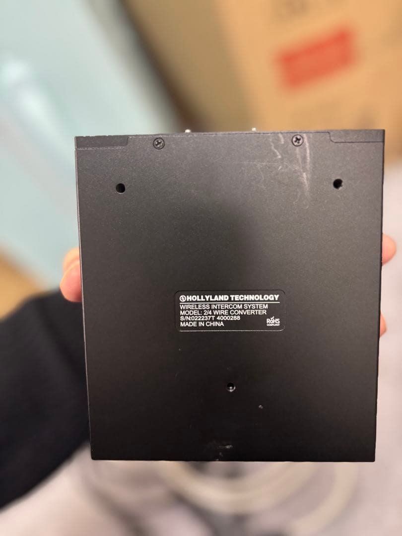 HOLLYLAND ワイヤレT1000 2/4wire converter 付き