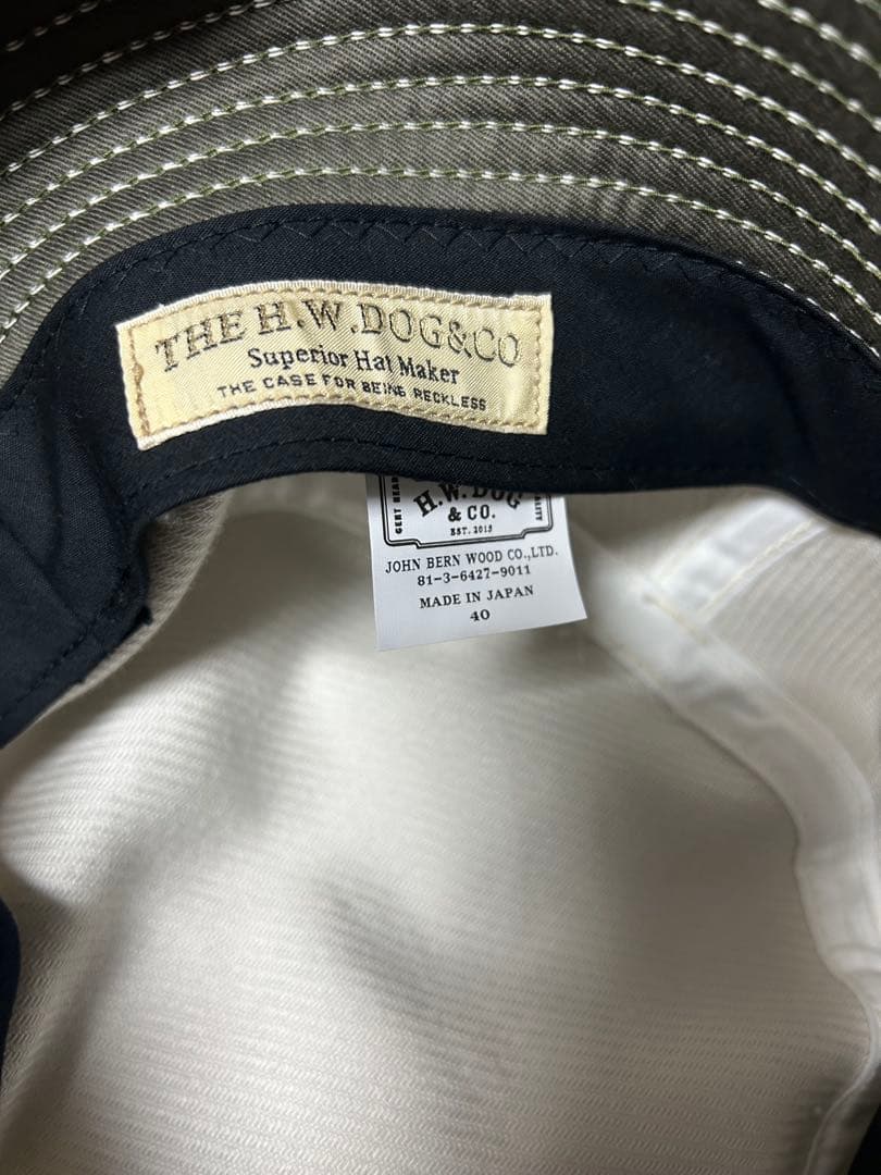 H.W.DOG バケットハット