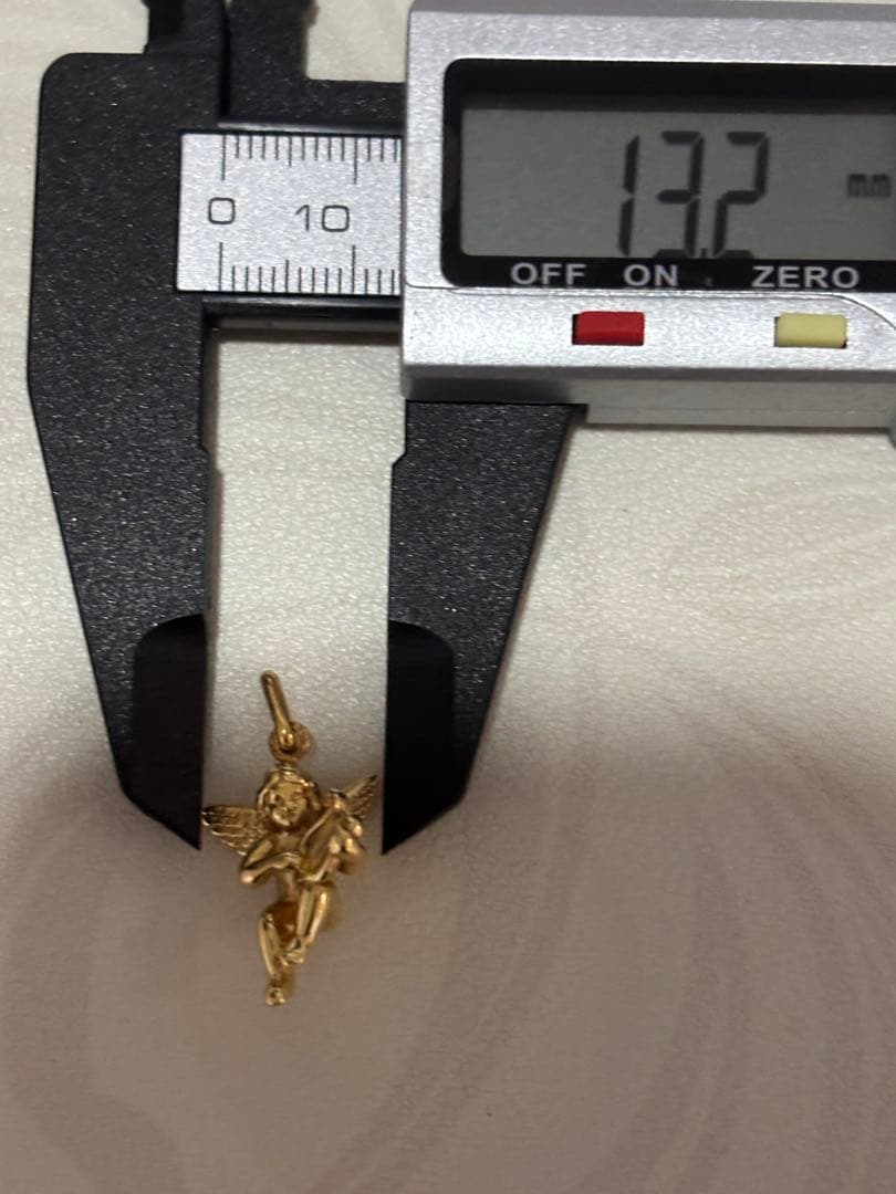 ☻*様 k18 の天使のペンダントトップ　エンジェル　美品