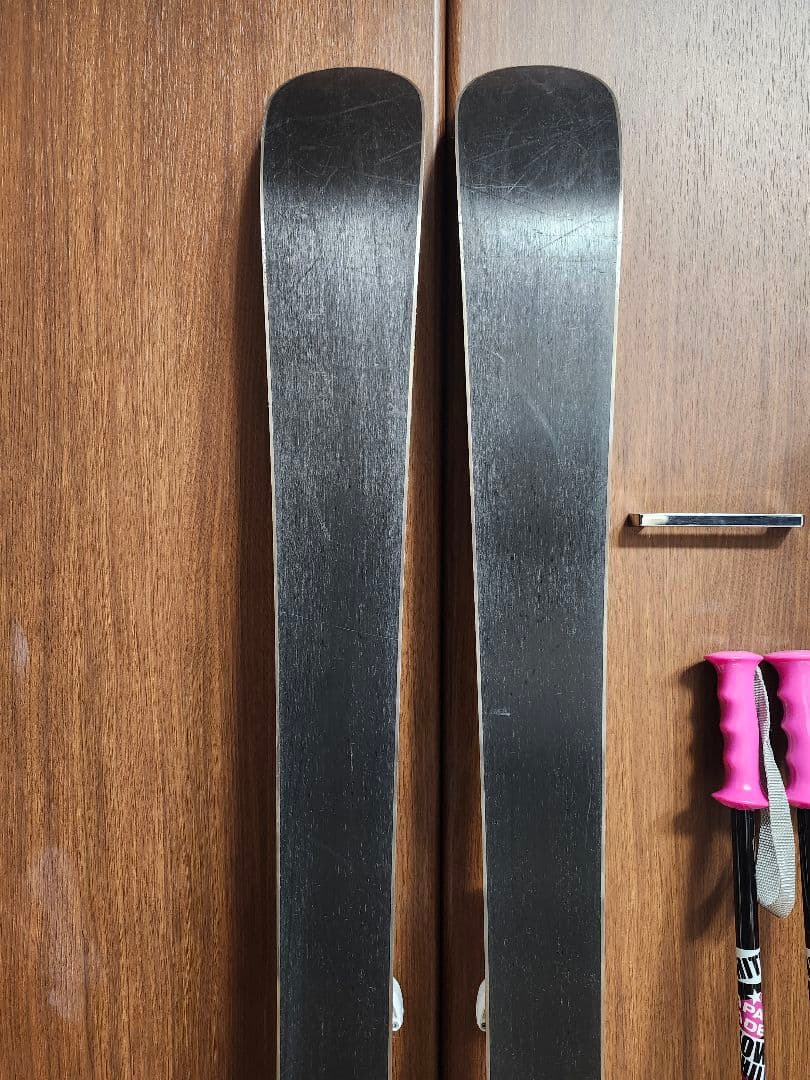 子供スキーセット　スキー板　138cm　 ブーツ　23cm　ストック 95cm