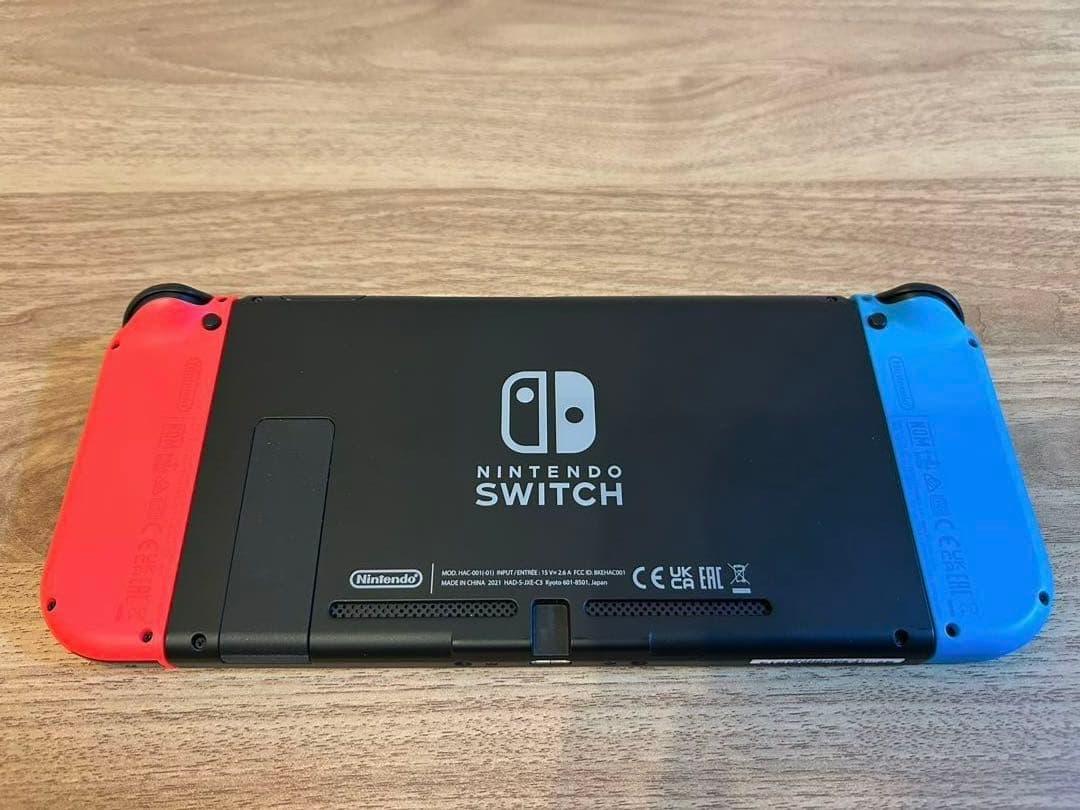 【美品】(箱あり)Nintendo Switch 本体 ネオンブルーネオンレッド