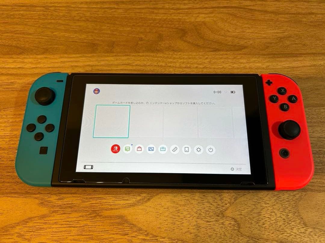 【美品】(箱あり)Nintendo Switch 本体 ネオンブルーネオンレッド