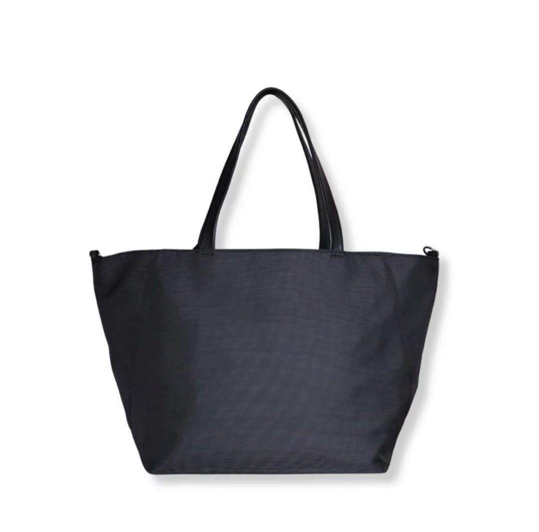 OSAM オサム2wayバッグ　ビッグトートバッグ ブラック