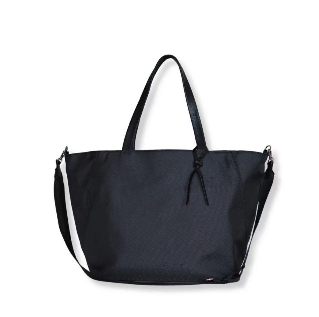 OSAM オサム2wayバッグ　ビッグトートバッグ ブラック