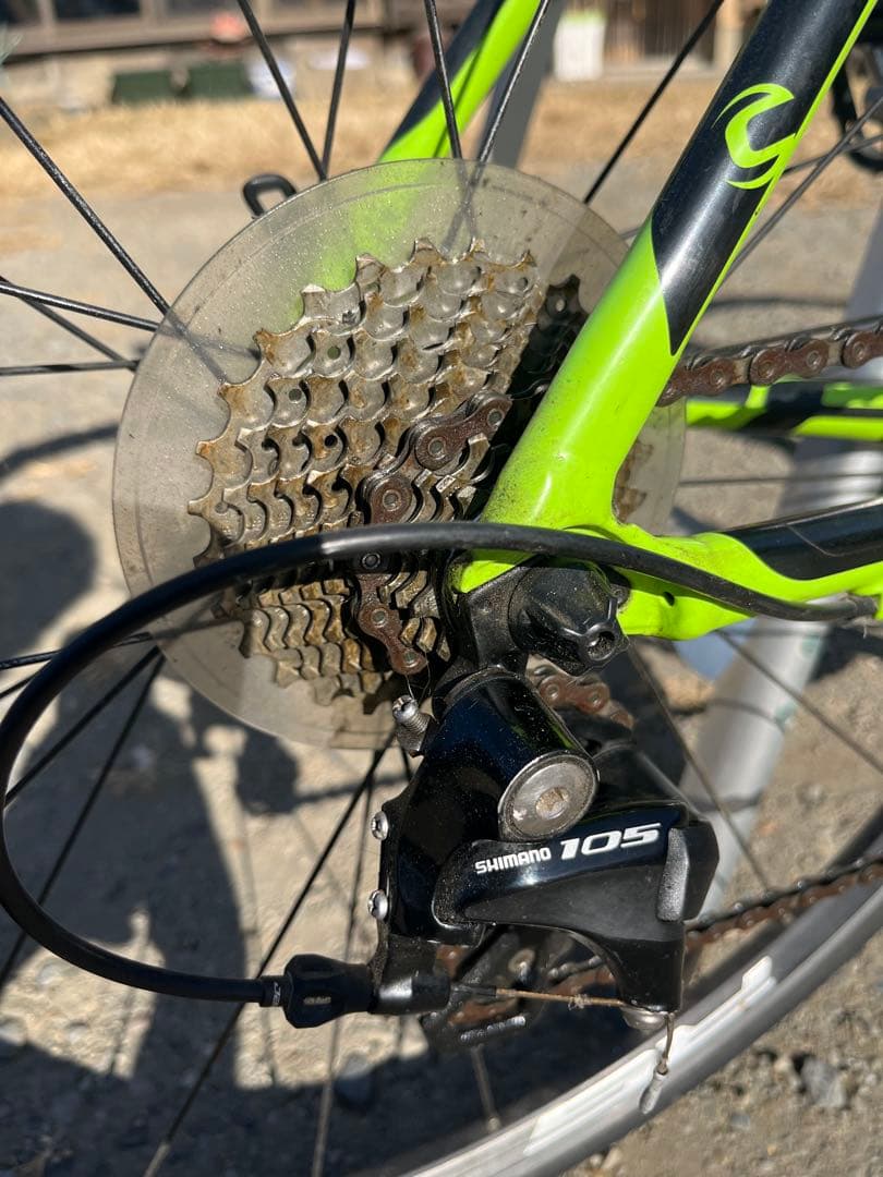 Cannondale ロードバイク グリーン