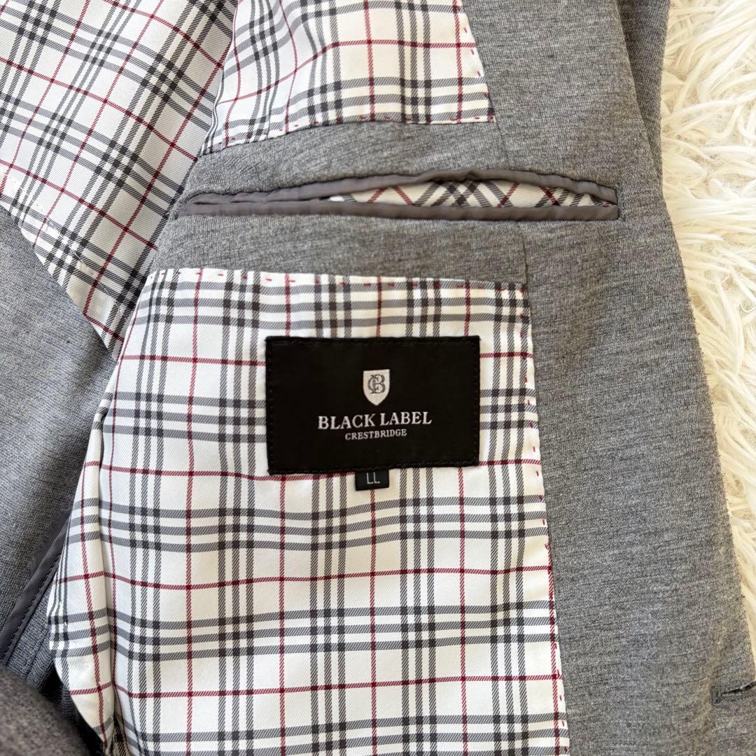 希少LL✨ブラックレーベルクレストブリッジ テーラードジャケット アンコン