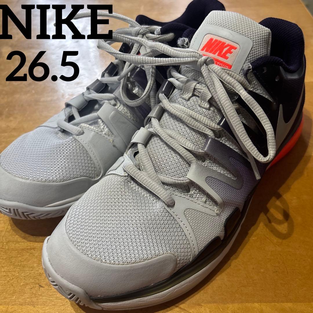 NIKE ナイキ　テニスシューズ　26.5 希少　ディミトロフ　フェデラー　美品