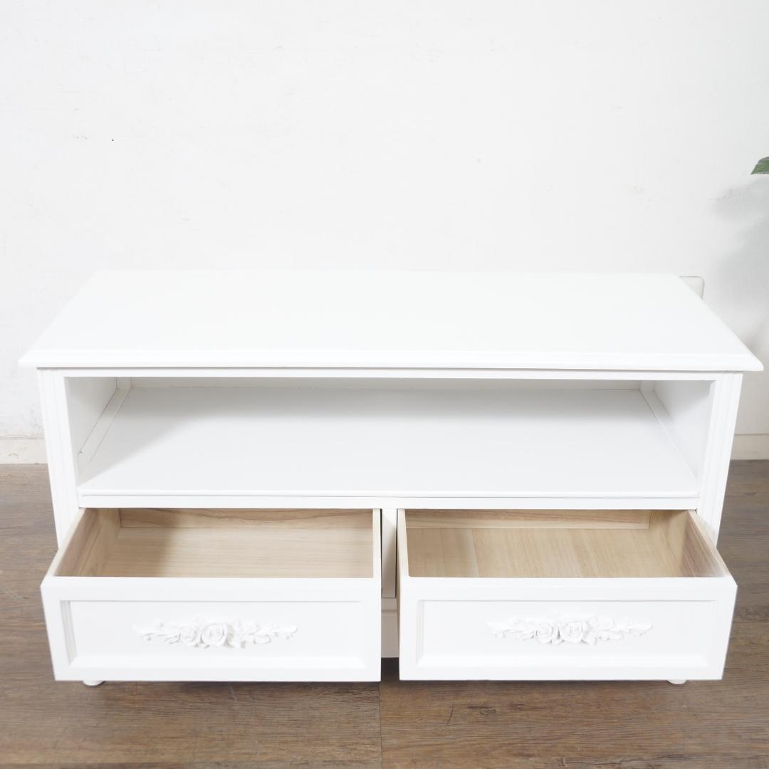 送料無料【新品】レトロ　アンティーク風 テレビボード　アウトレット