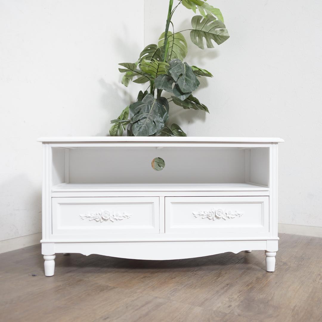 送料無料【新品】レトロ　アンティーク風 テレビボード　アウトレット