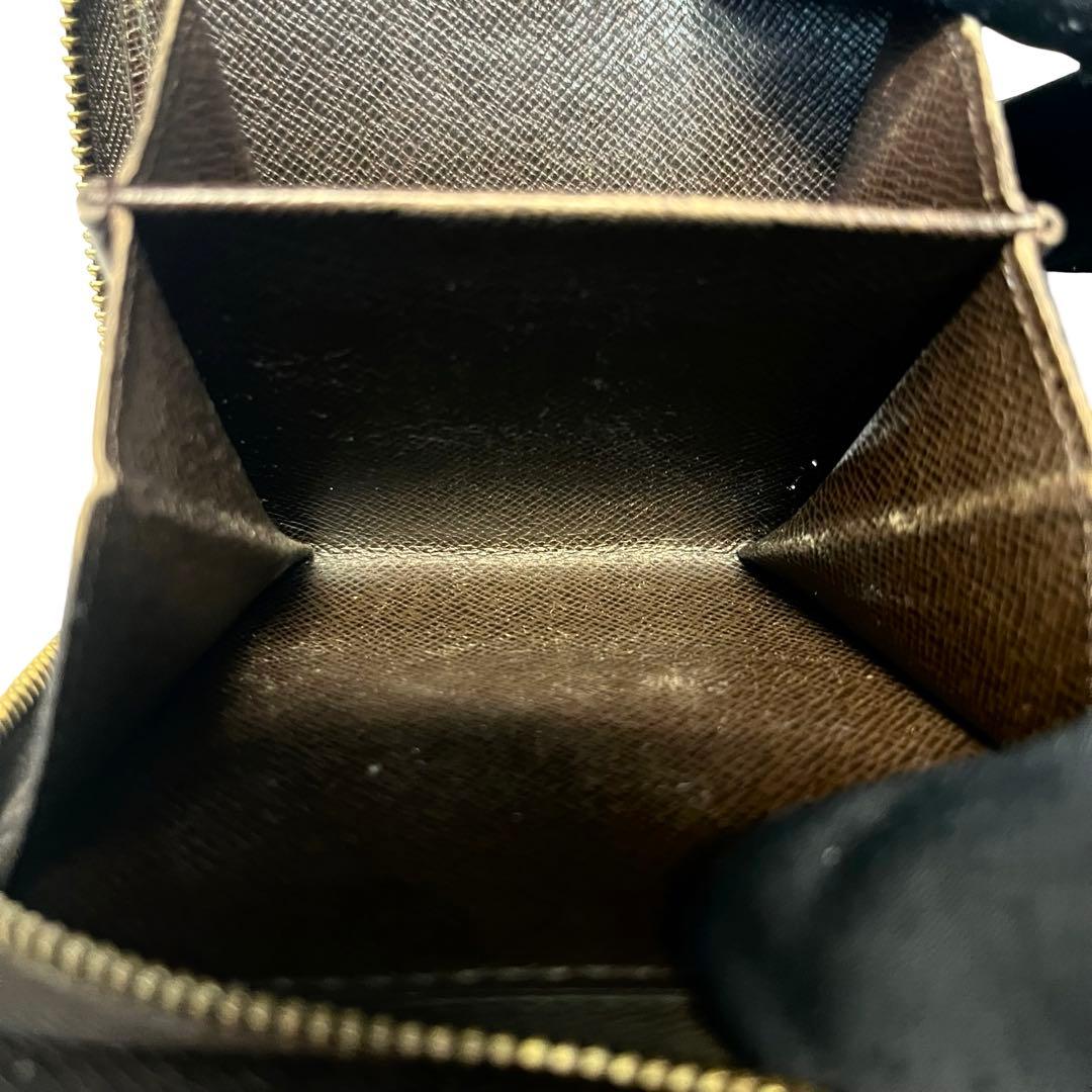 希少✨ルイヴィトン ポルトフォイユ ダミエ PVC 二つ折り財布 ブラウン