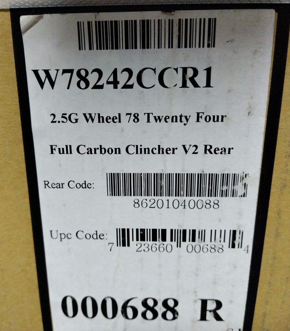 PROFILE DESIGN 78 TWENTY FOUR Rearホイール
