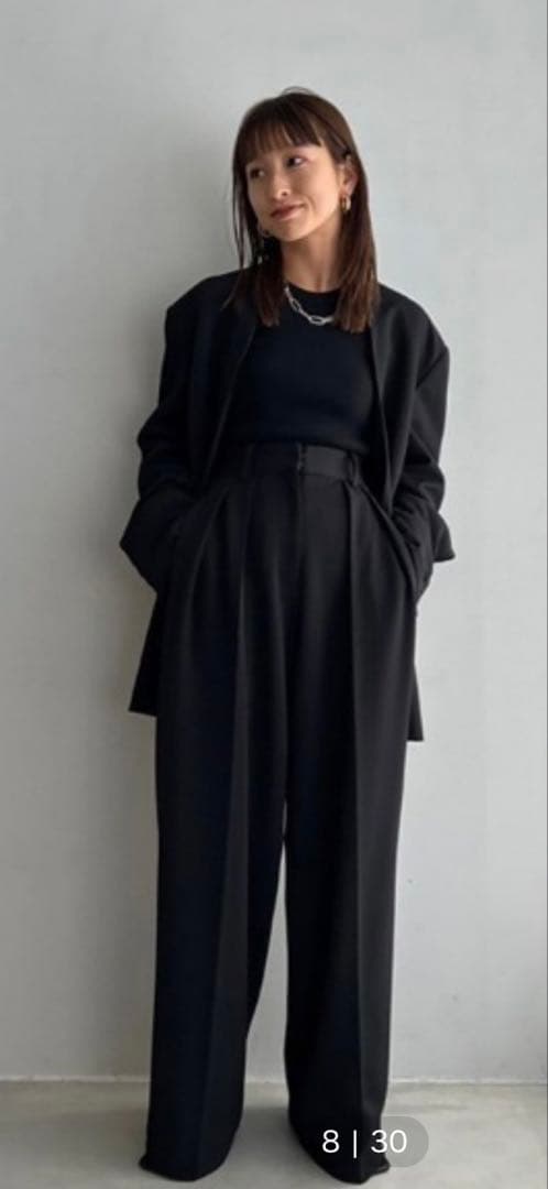 Todayful トゥデイフル　カラーレスツイルジャケット36