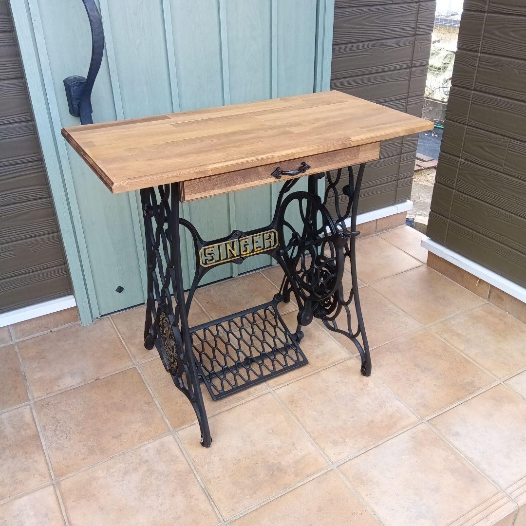 このはな足踏みミシンテーブル　SINGER