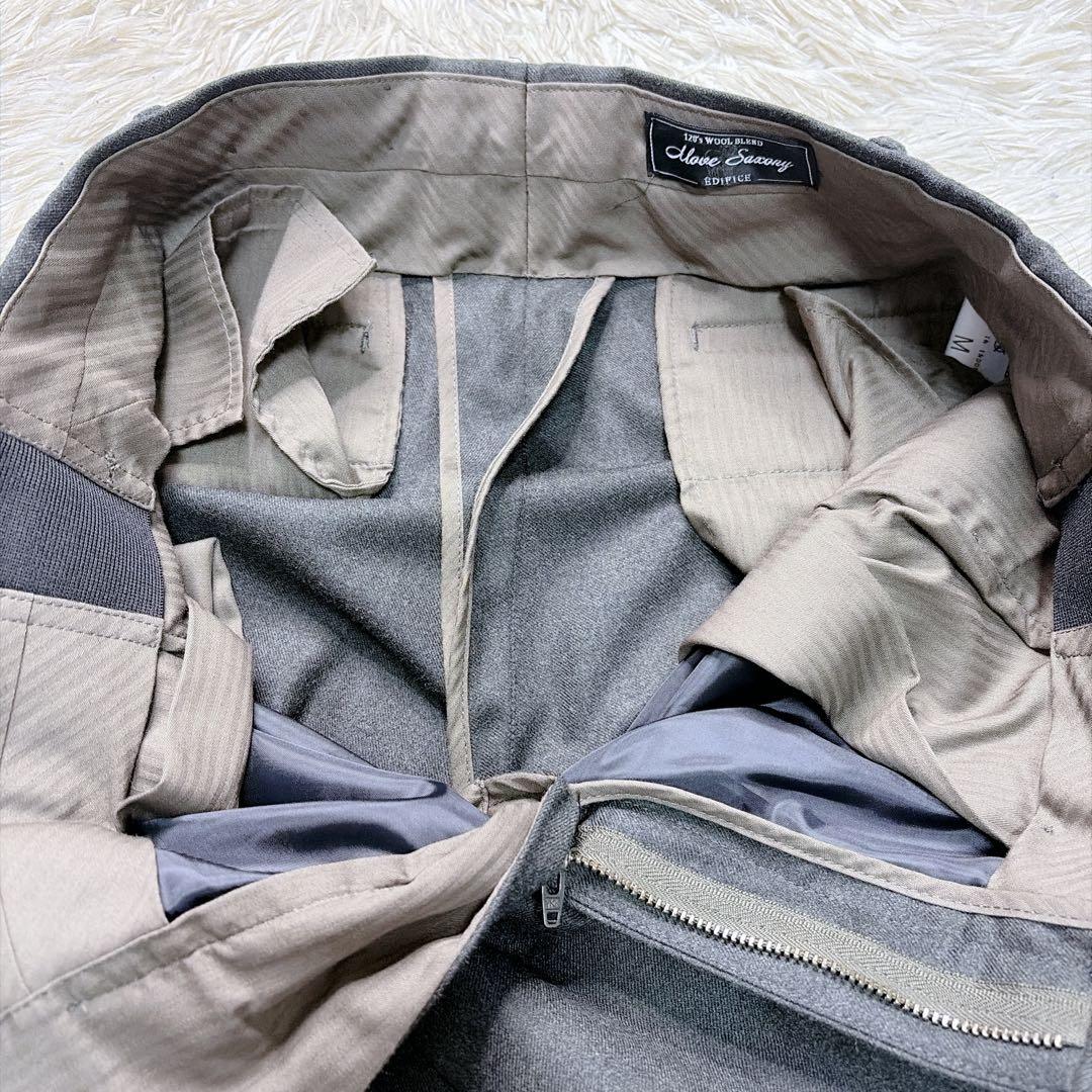 【美品】エディフィス スーツ セットアップ グレー M