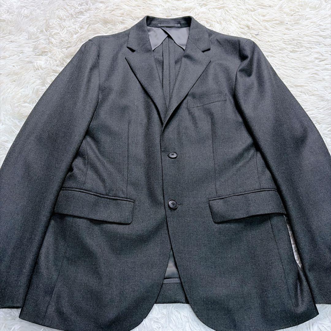 【美品】エディフィス スーツ セットアップ グレー M