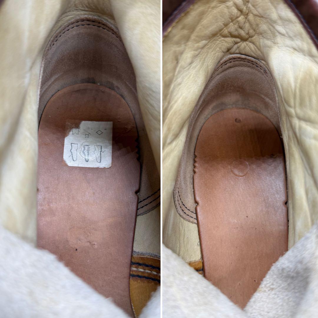 RED WING ワークブーツ PT8 スエード アメカジ 刺繍羽根タグ 本革