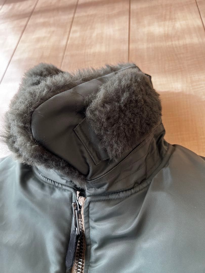 ほぼ新品 シービーズ B-15D フライトジャケット L MA-1 N2B