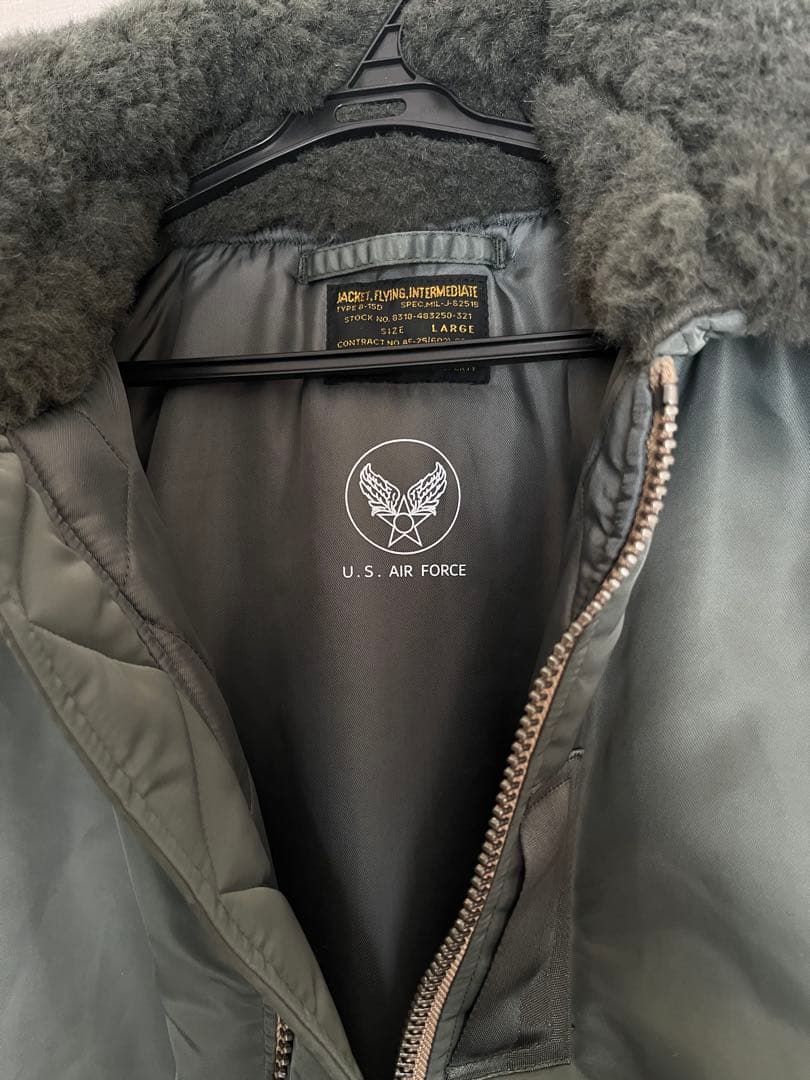 ほぼ新品 シービーズ B-15D フライトジャケット L MA-1 N2B