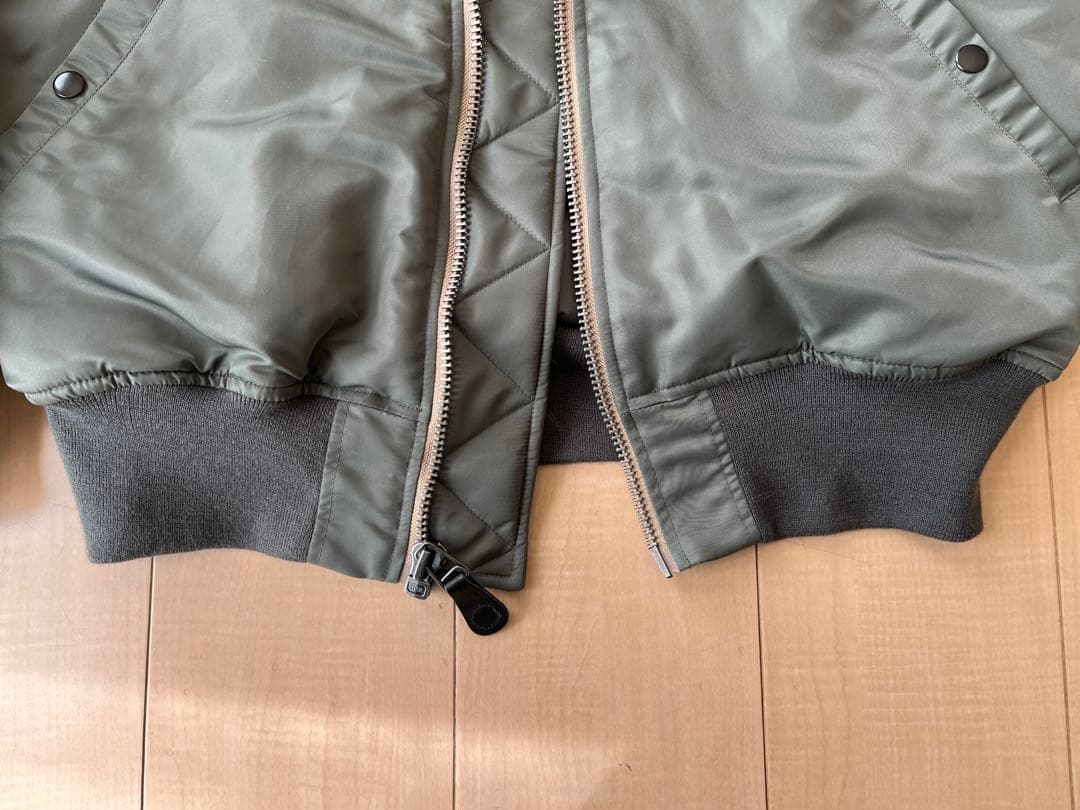 ほぼ新品 シービーズ B-15D フライトジャケット L MA-1 N2B