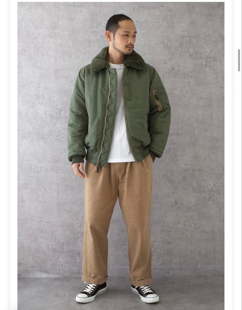 ほぼ新品 シービーズ B-15D フライトジャケット L MA-1 N2B