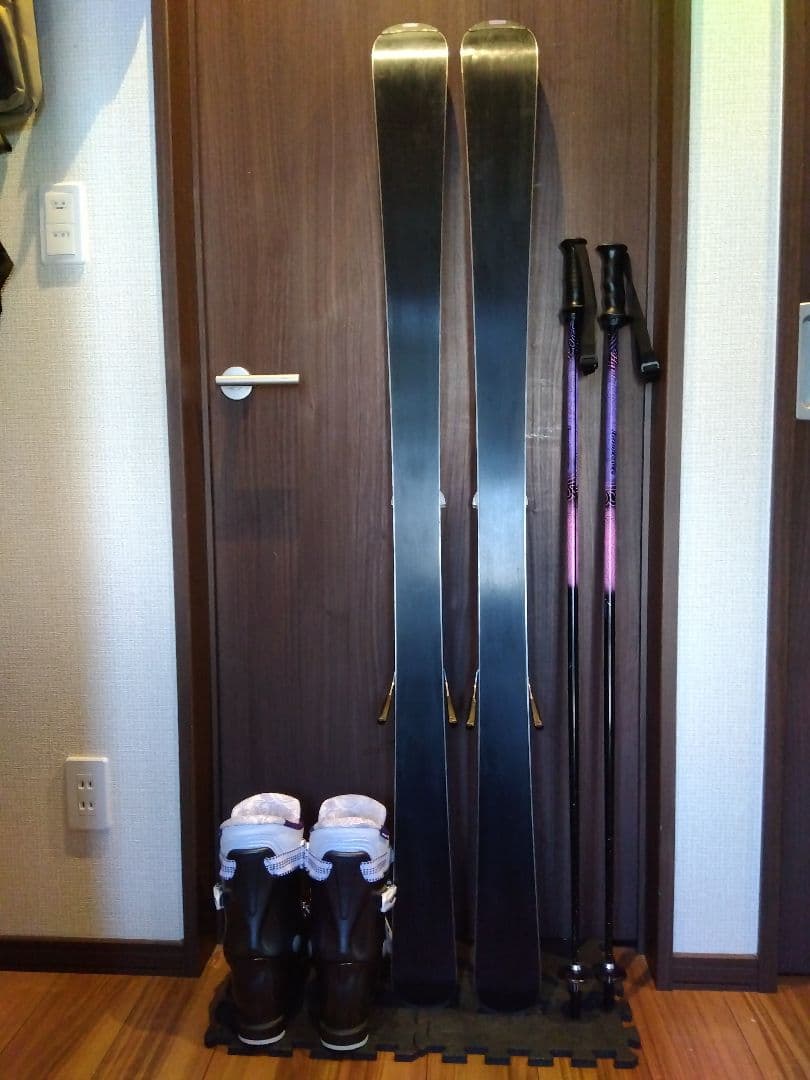 豪華‼️ALL♡HART/レディース用/スキーフルセット/メンテ・WAX済み✔