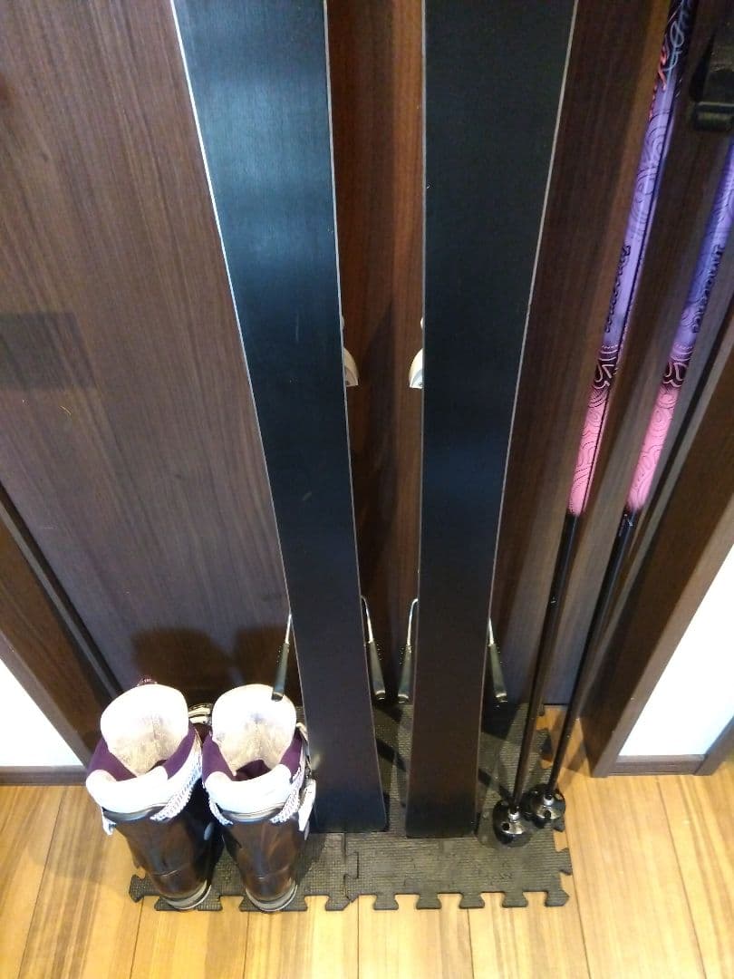 豪華‼️ALL♡HART/レディース用/スキーフルセット/メンテ・WAX済み✔