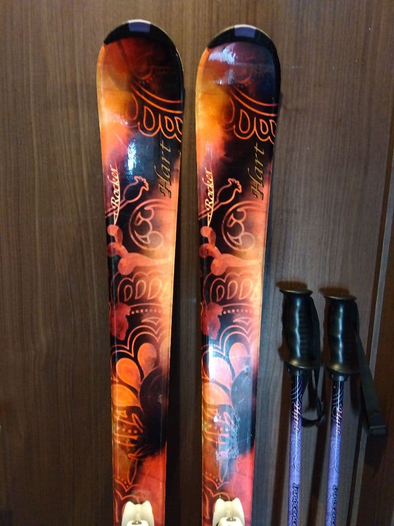 豪華‼️ALL♡HART/レディース用/スキーフルセット/メンテ・WAX済み✔