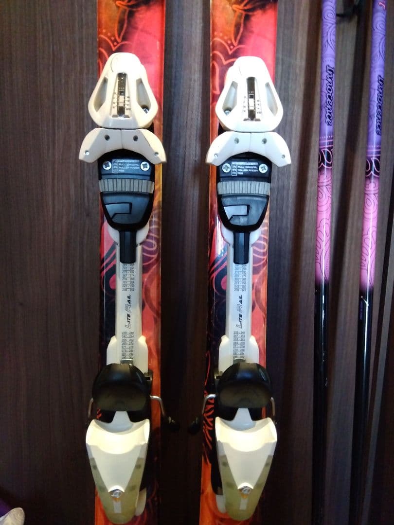 豪華‼️ALL♡HART/レディース用/スキーフルセット/メンテ・WAX済み✔