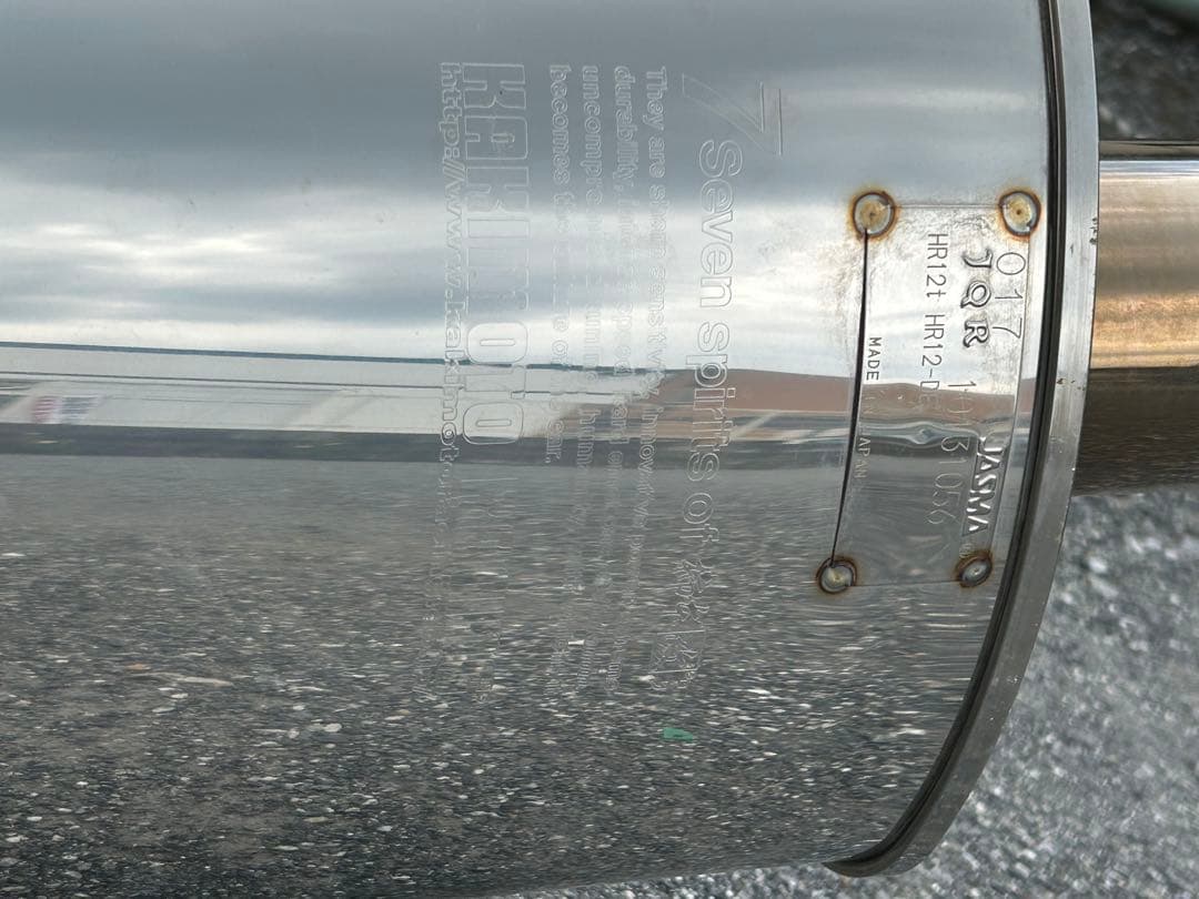 柿本改マフラー　E12ノートX(2013)