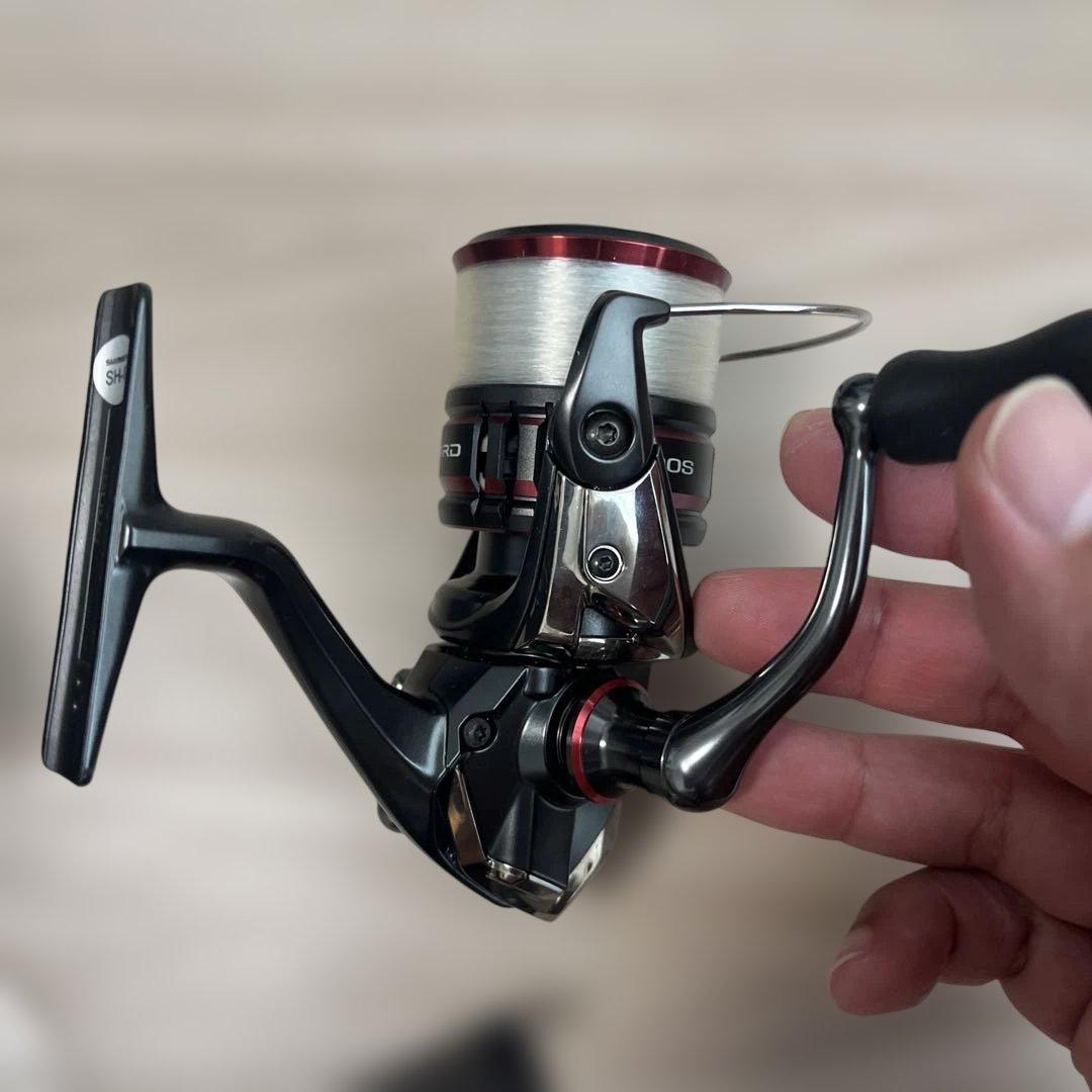 SHIMANO VANFORD 2500S リールスタンド付き