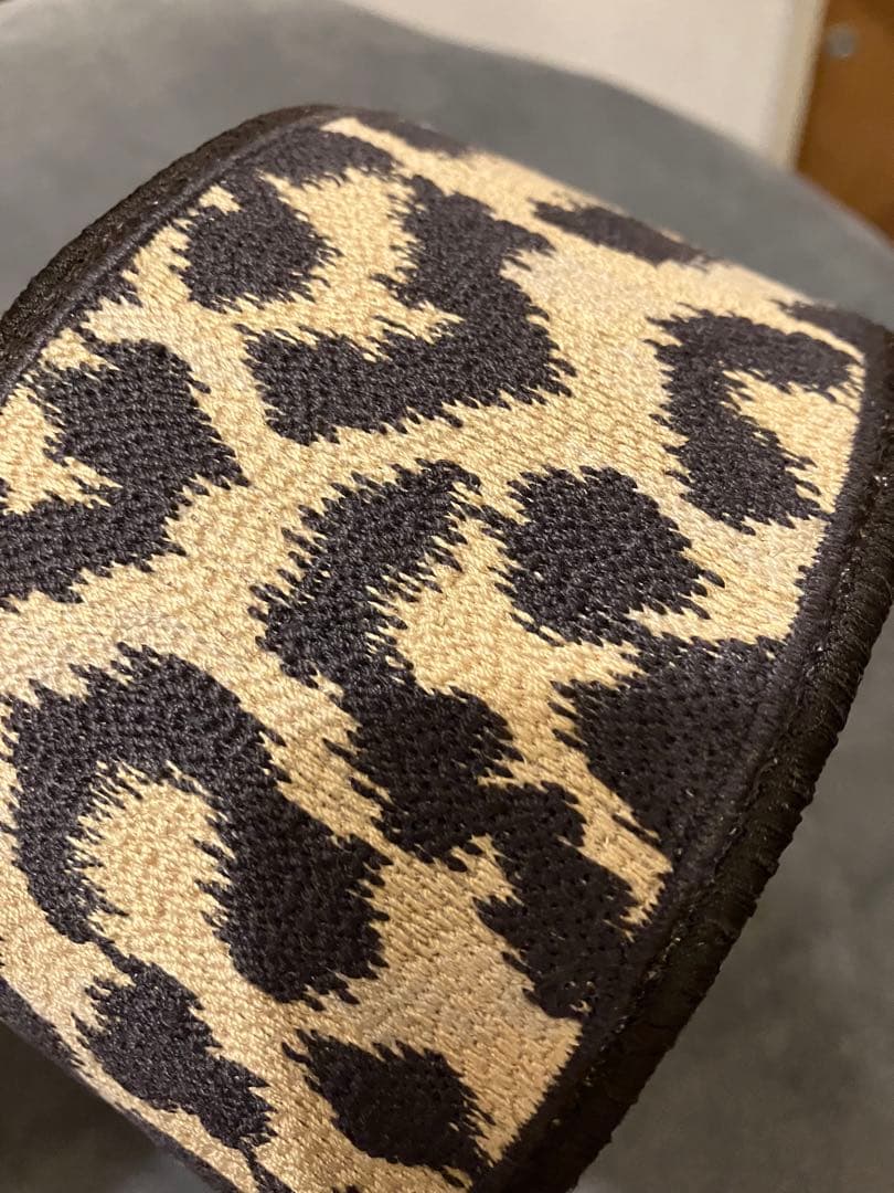 クリスチャンディオール　レオパード　オブリーク　カチューシャ