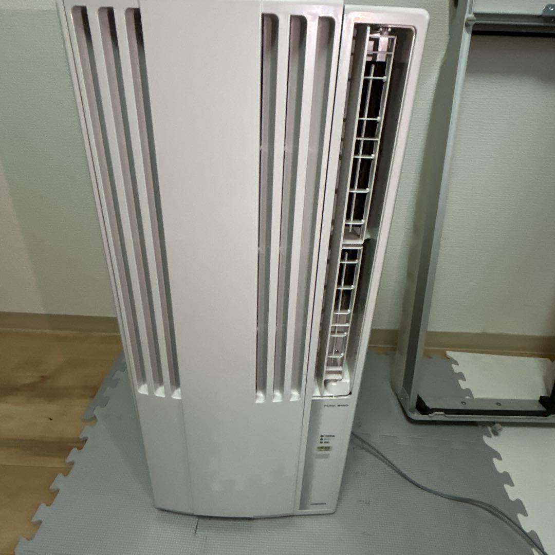 【美品】CORONA 窓用エアコン CW-16A 標準枠、取扱説明書付