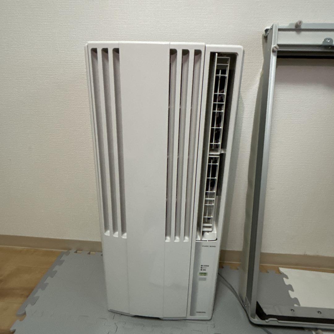 【美品】CORONA 窓用エアコン CW-16A 標準枠、取扱説明書付