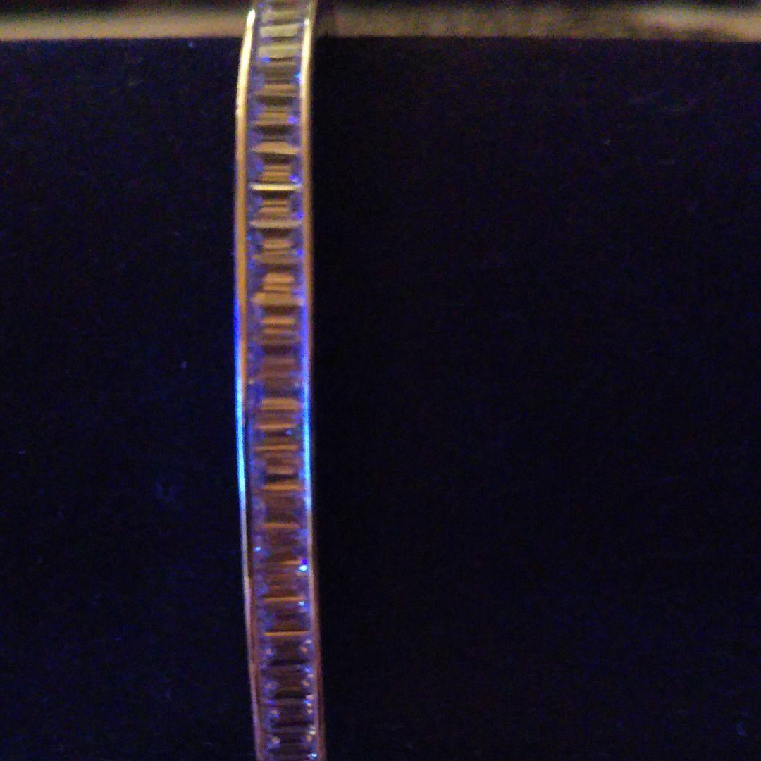 最高級 SONAソナダイヤモンド バゲットカットバングル 16cm