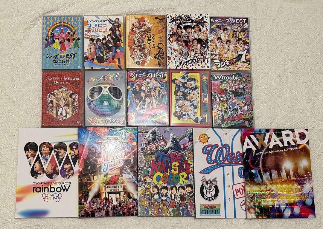 【みん】ジャニーズWEST/WEST. DVD まとめ売り