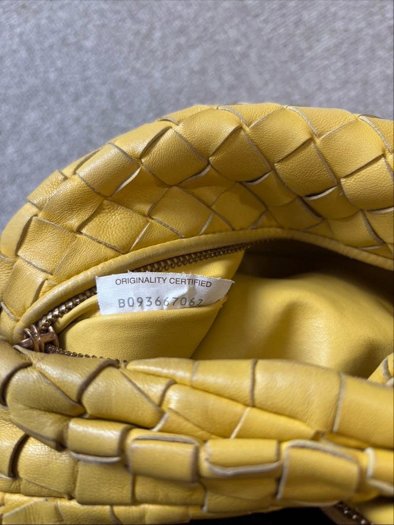 BOTTEGAVENETA ボッテガヴェネタ　ミニジョディ　イエロー