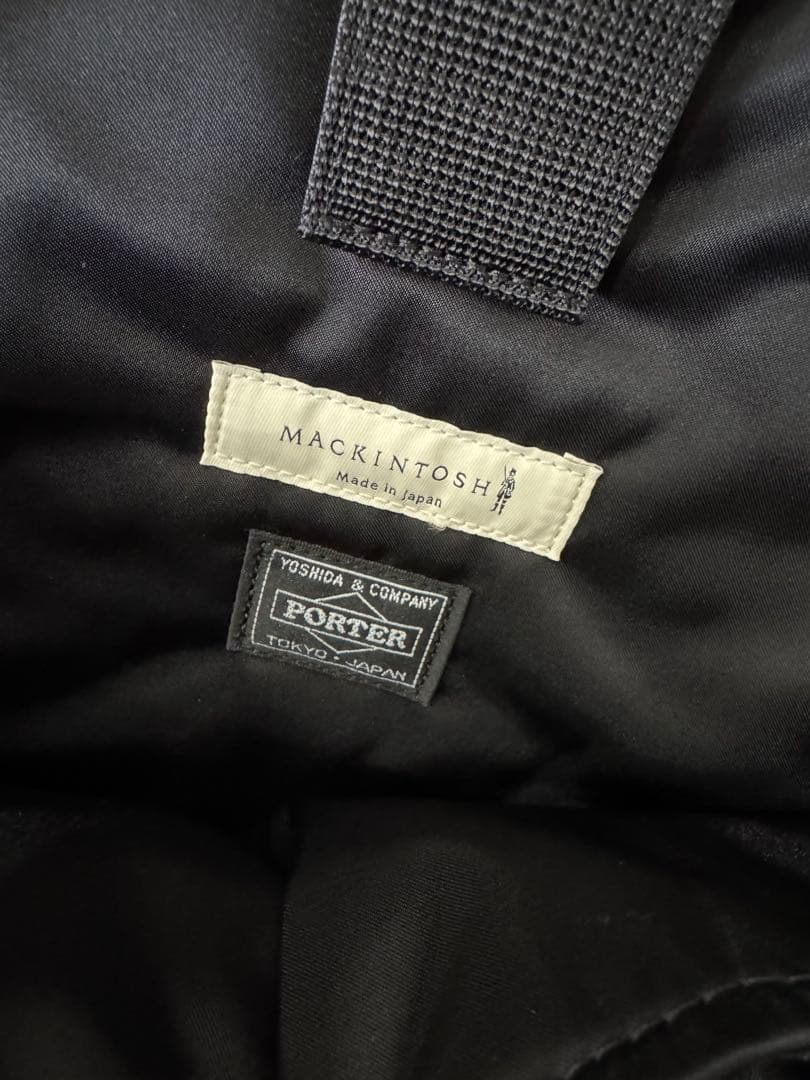 MACKINTOSH PORTER ラップトップ バックパック ブラック