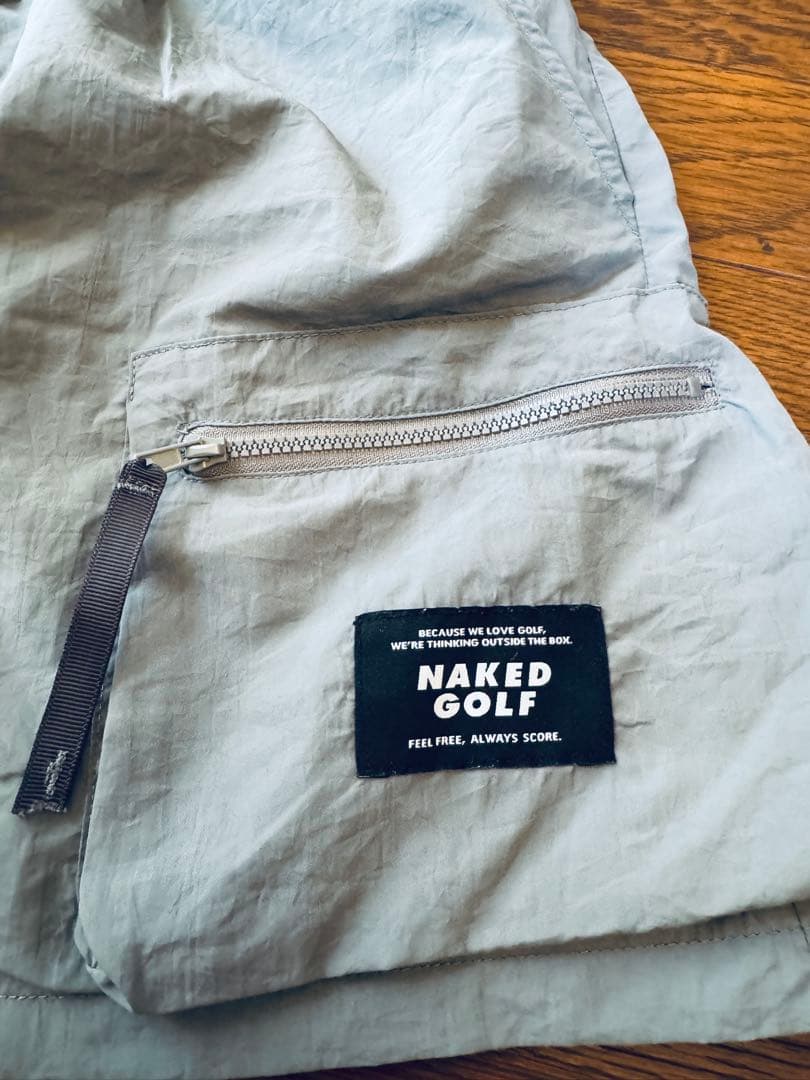 NAKED GOLF Perfect skirt ブルーグレー M