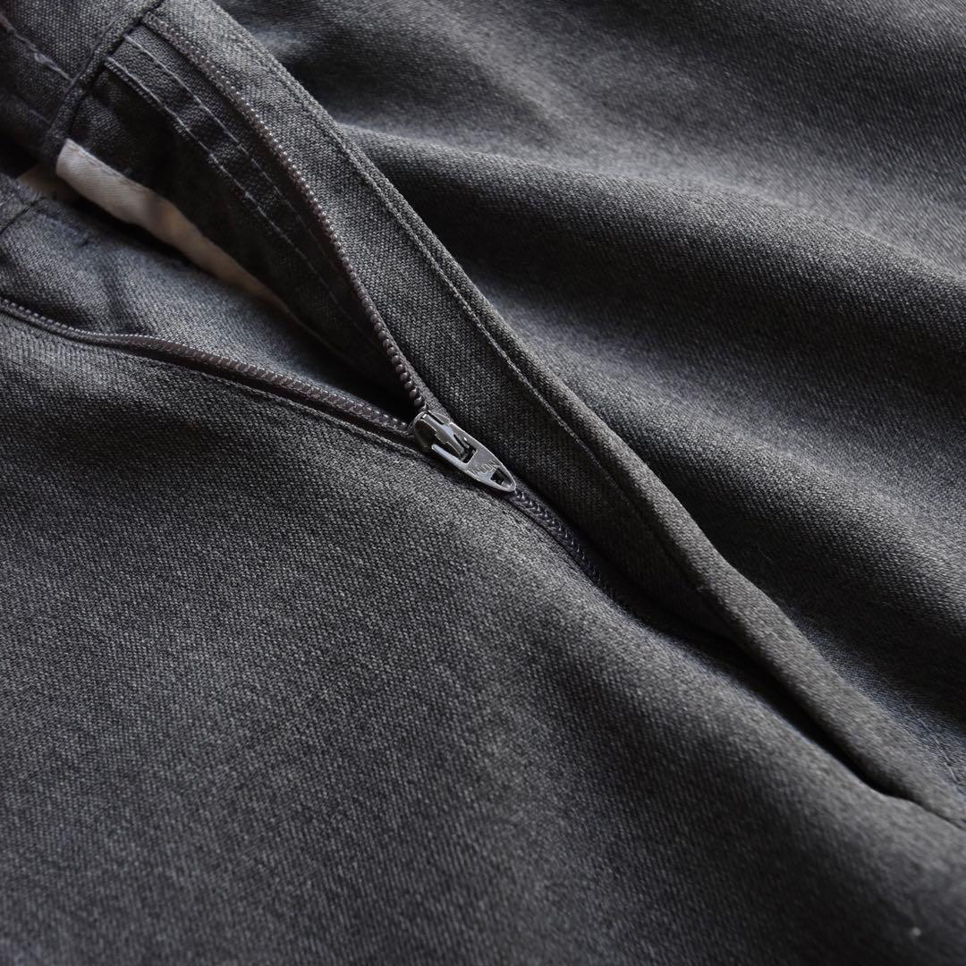 90s リーバイス アクションスラックス グレーW36L30TALONジッパー