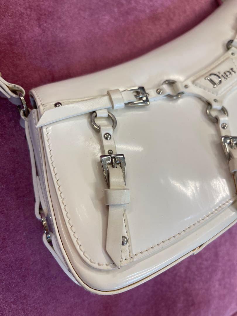 Dior ホワイト クラッチバッグ
