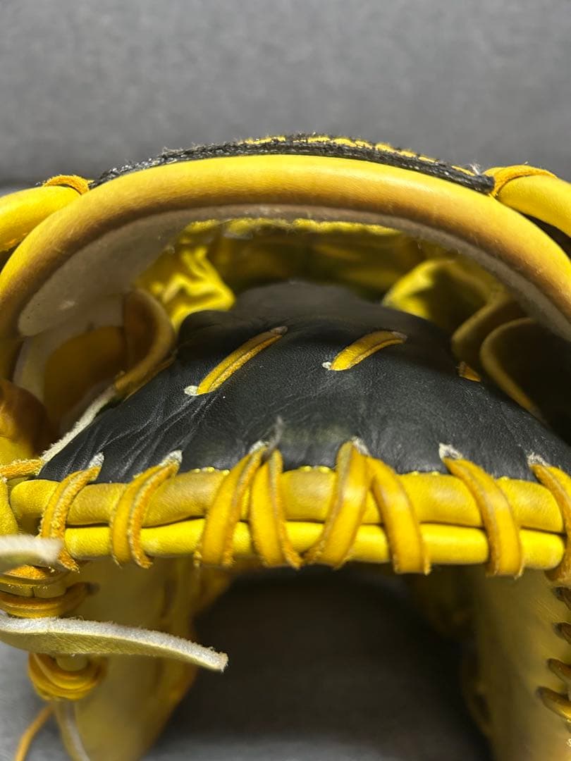 タマザワ 両手投げ 軟式グローブ TG-WH20イエロー 左右 TAMAZAWA