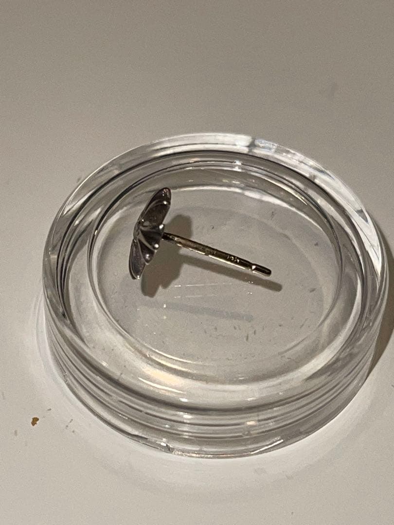 クロムハーツCHプラススタッドピアス　ダイヤ(片耳用)