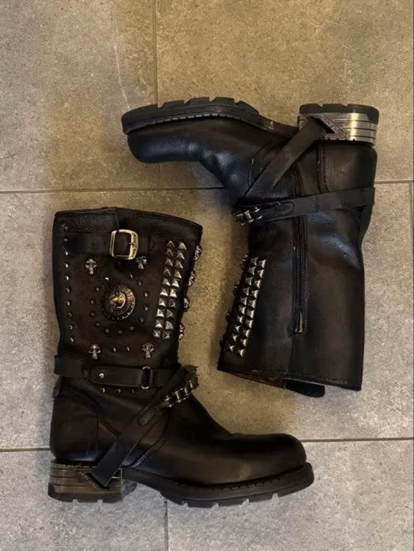 美品 new rock エンジニアブーツ