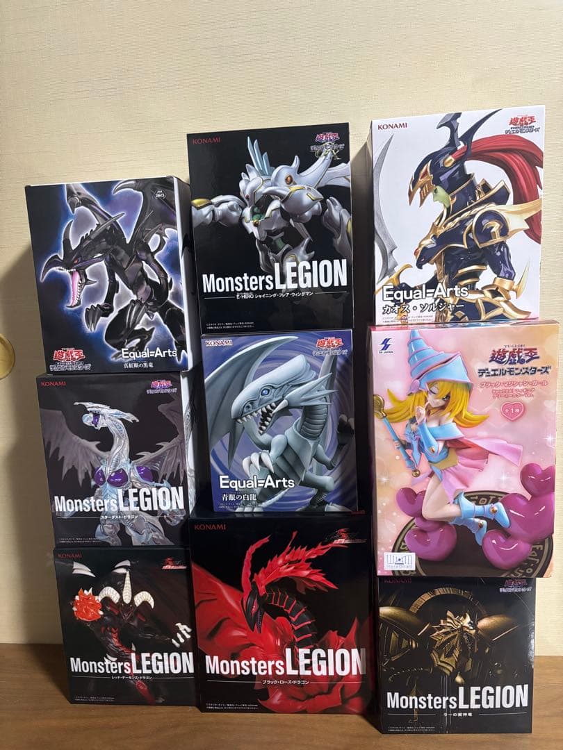 遊戯王 フィギュア まとめ売り 9体セット