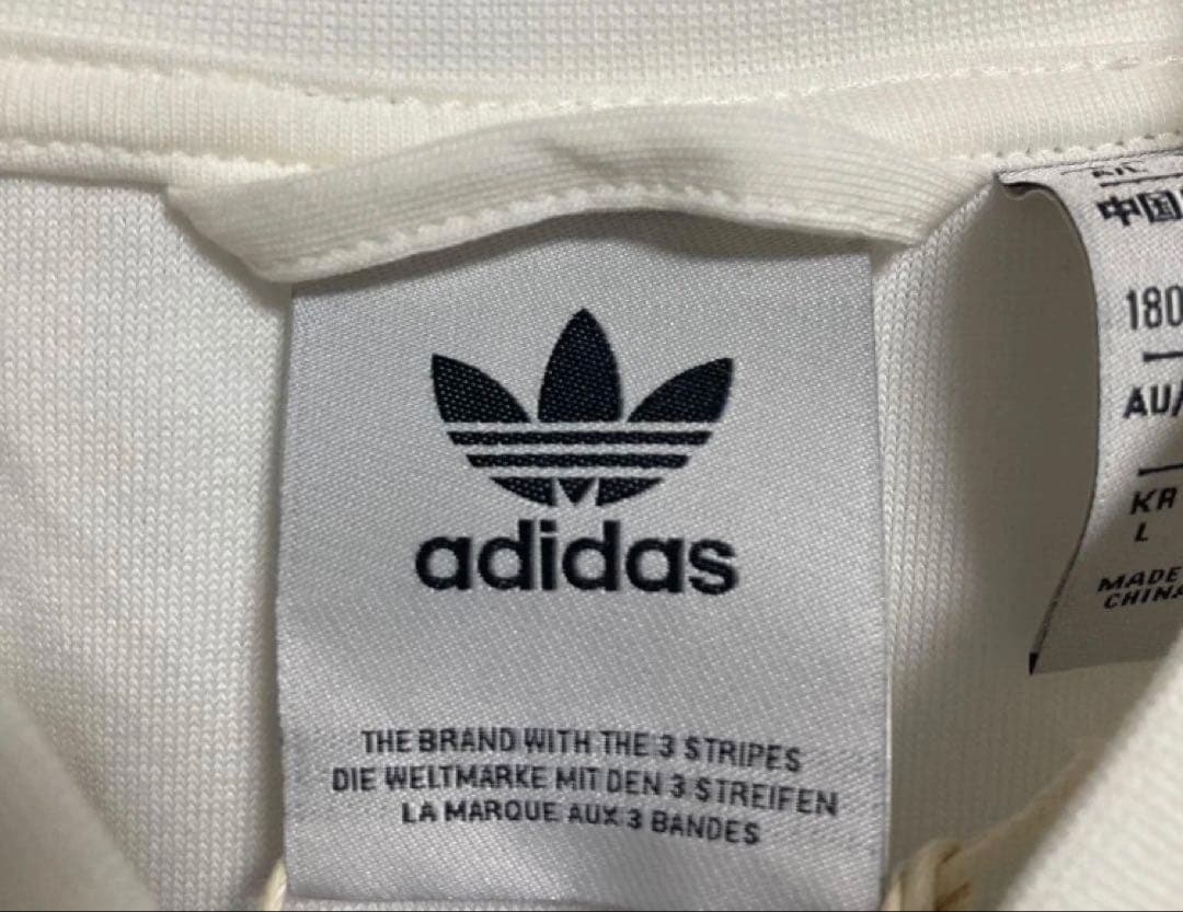 新品未使用y2k常田大希adidasジャージトラックジャケットパイル生地白色L