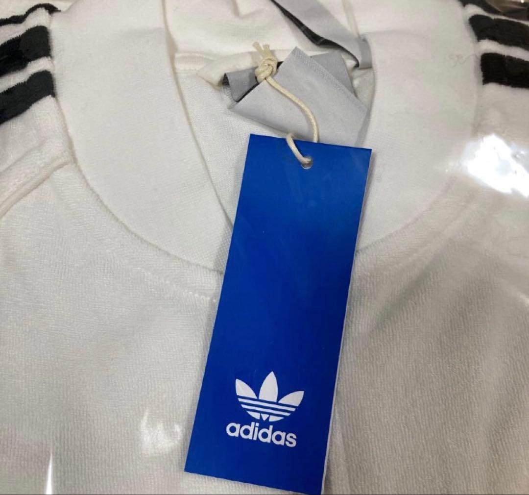新品未使用y2k常田大希adidasジャージトラックジャケットパイル生地白色L