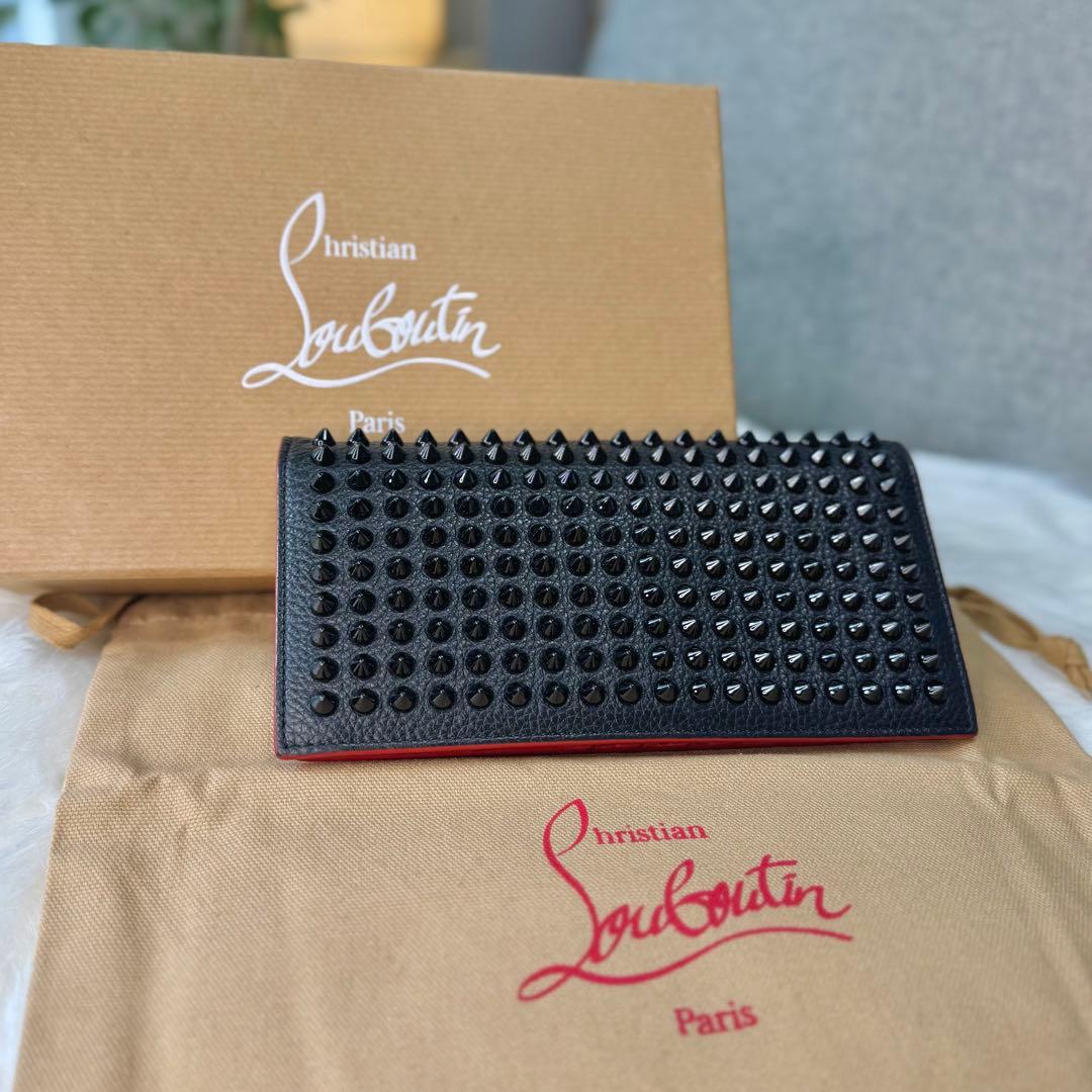 クリスチャン ルブタン ナクソス ロングウォレット ユニセックス 長財布