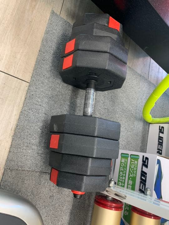 ダンベル調整可能