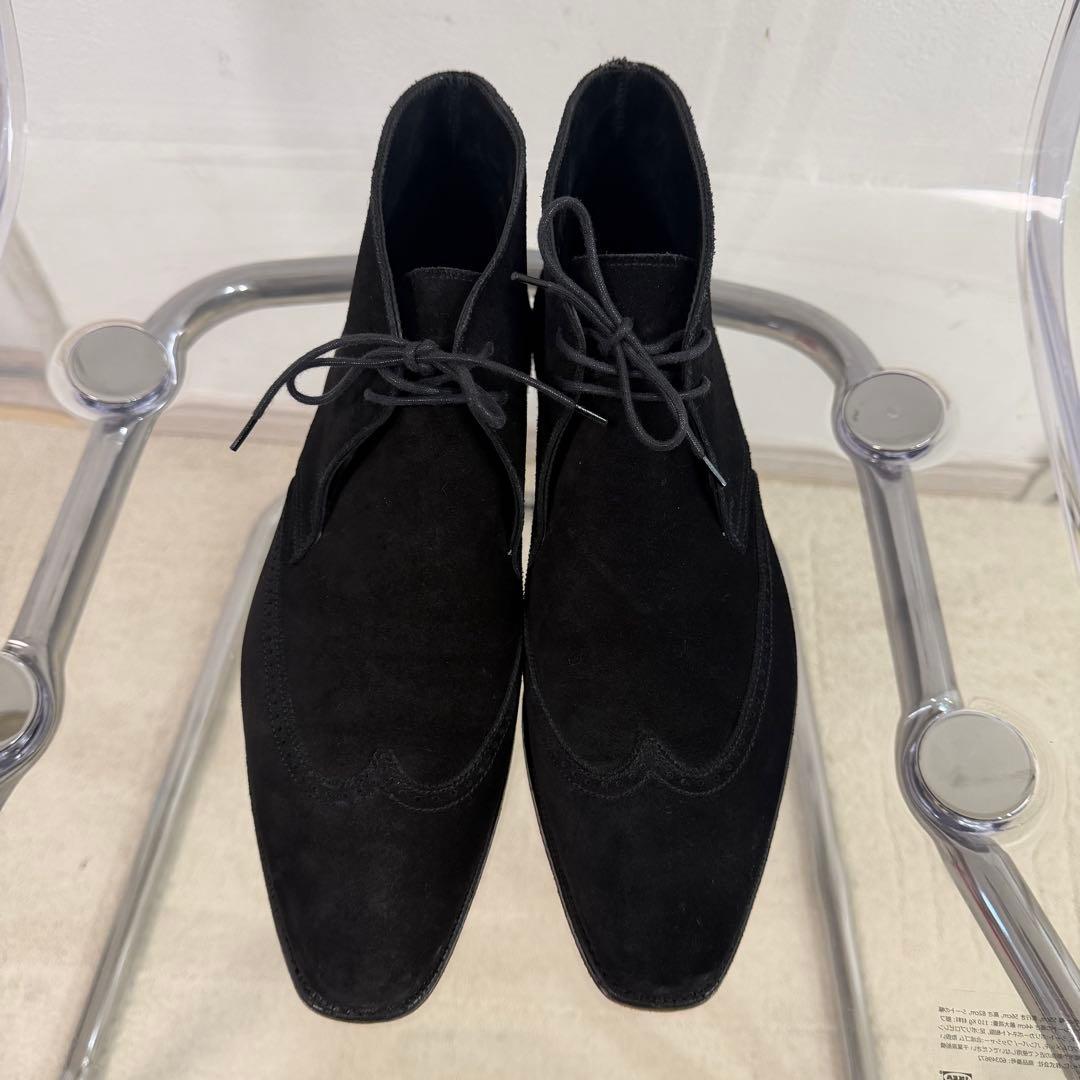 クロケット&ジョーンズ　ハンドグレード　スウェードチャッカ