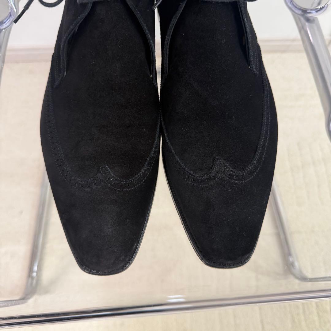 クロケット&ジョーンズ　ハンドグレード　スウェードチャッカ